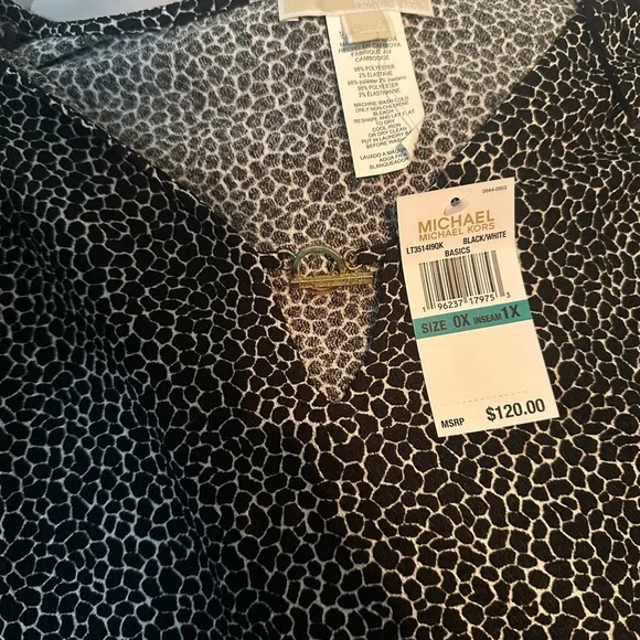 Michael Kors dressy shirt/ shawl - Picture 5 of 6